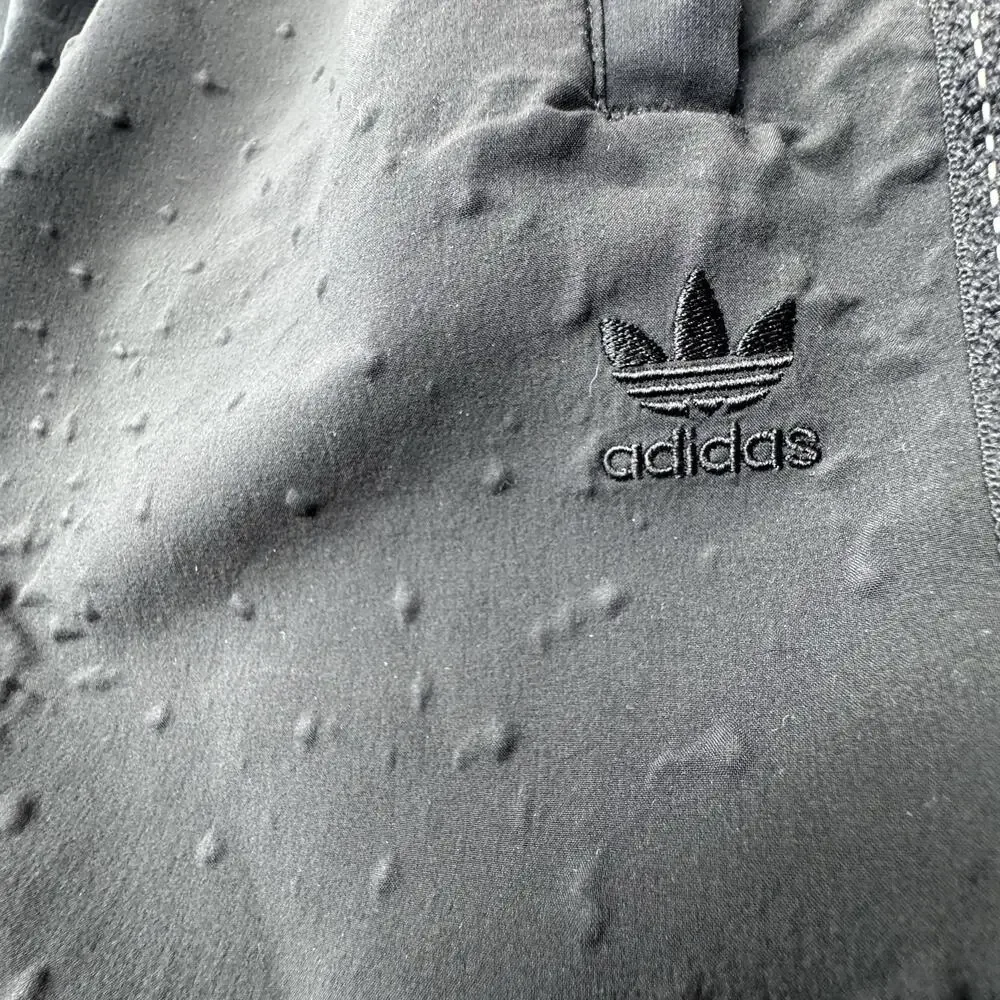 Adidas Originals Pharrell Williams Track Pants Mens XL Black Textured 3 Stripe